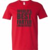 WORLD BEST FARTER I MEAN FATHER  - T-shirt Col V Pour Adultes