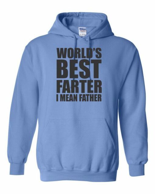 WORLD BEST FARTER I MEAN FATHER  - Adult Hooded Sweatshirt (Unisex)