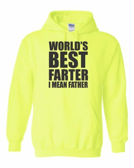 WORLD BEST FARTER I MEAN FATHER  - Adult Hooded Sweatshirt (Unisex)