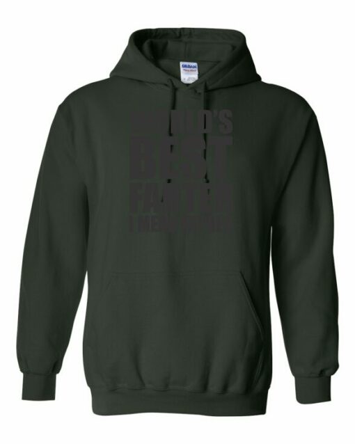 WORLD BEST FARTER I MEAN FATHER  - Adult Hooded Sweatshirt (Unisex)