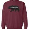 MAMA BEAR  - Adult Crew Neck Sweatshirt (Unisex)
