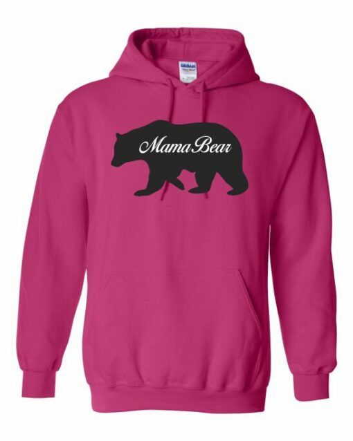 MAMA BEAR  - Cotton Ouaté Kangourou (Unisexe) Pour Adulte