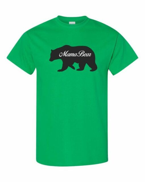 MAMA BEAR  - Adult Round-neck T-shirt