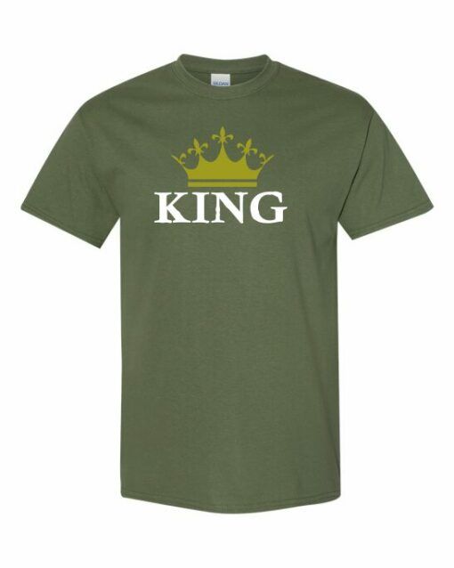 KING  - T-shirt Col Rond Pour Adultes
