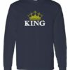KING  - Adult Long Sleeve Round-neck T-shirt