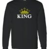 KING  - Adult Long Sleeve Round-neck T-shirt