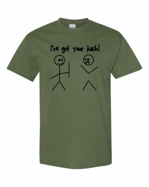 IVE GOT YOUR BACK  - T-shirt Col Rond Pour Adultes