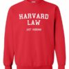 HAVARD LAW  - Adult Crew Neck Sweatshirt (Unisex)