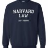 HAVARD LAW  - Adult Crew Neck Sweatshirt (Unisex)