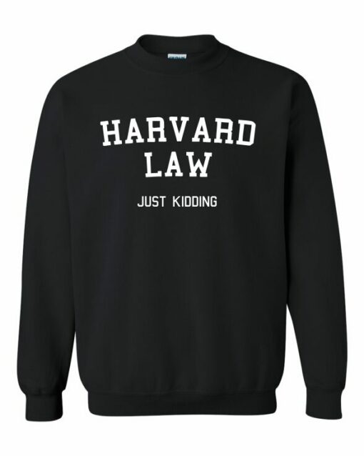 HAVARD LAW  - Adult Crew Neck Sweatshirt (Unisex)
