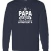 CE PAPA GENIAL APPARTIENT A  - T-shirt Manche Long Col Rond Pour Adultes