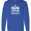 CE PAPA GENIAL APPARTIENT A  - T-shirt Manche Long Col Rond Pour Adultes