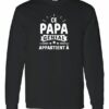 CE PAPA GENIAL APPARTIENT A  - T-shirt Manche Long Col Rond Pour Adultes