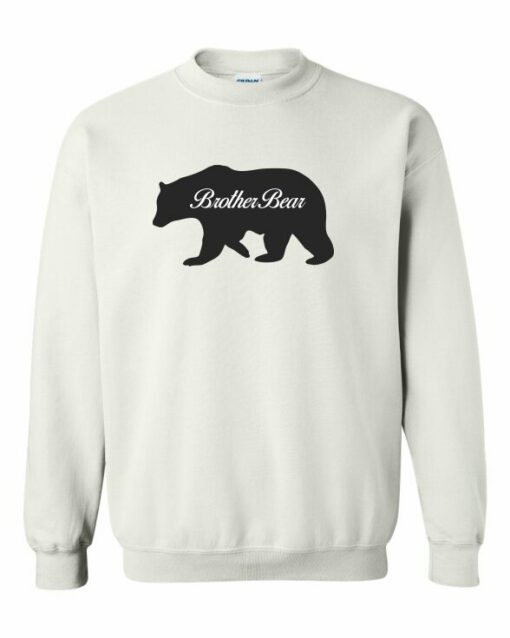 BROTHER BEAR  - Cotton Ouaté Col Rond (Unisexe) Pour Adultes