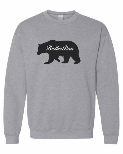 BROTHER BEAR  - Cotton Ouaté Col Rond (Unisexe) Pour Adultes