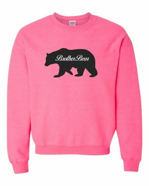 BROTHER BEAR  - Cotton Ouaté Col Rond (Unisexe) Pour Adultes