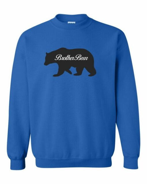 BROTHER BEAR  - Cotton Ouaté Col Rond (Unisexe) Pour Adultes