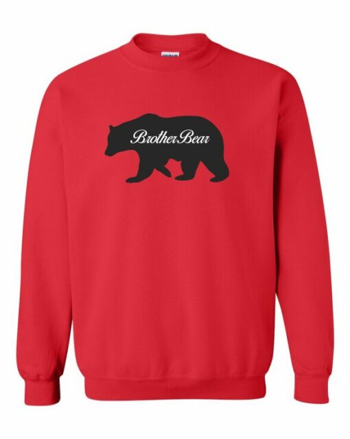 BROTHER BEAR  - Cotton Ouaté Col Rond (Unisexe) Pour Adultes