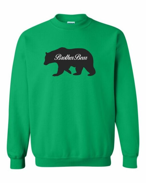 BROTHER BEAR  - Cotton Ouaté Col Rond (Unisexe) Pour Adultes