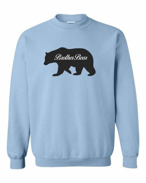 BROTHER BEAR  - Cotton Ouaté Col Rond (Unisexe) Pour Adultes