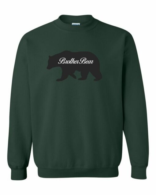 BROTHER BEAR  - Cotton Ouaté Col Rond (Unisexe) Pour Adultes