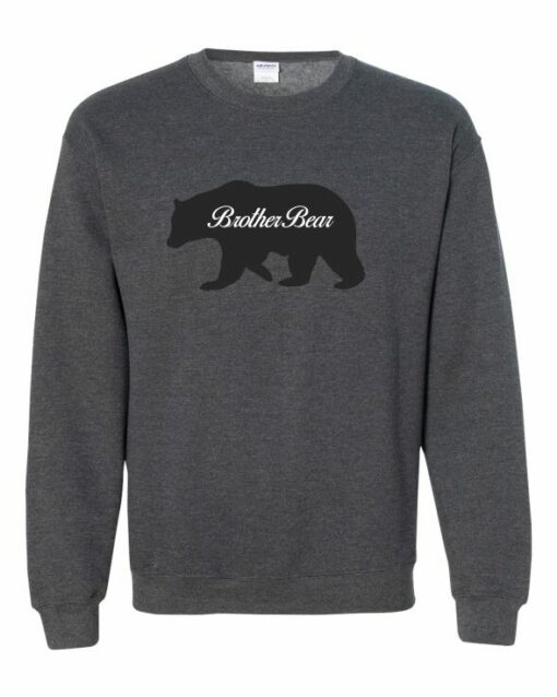 BROTHER BEAR  - Cotton Ouaté Col Rond (Unisexe) Pour Adultes