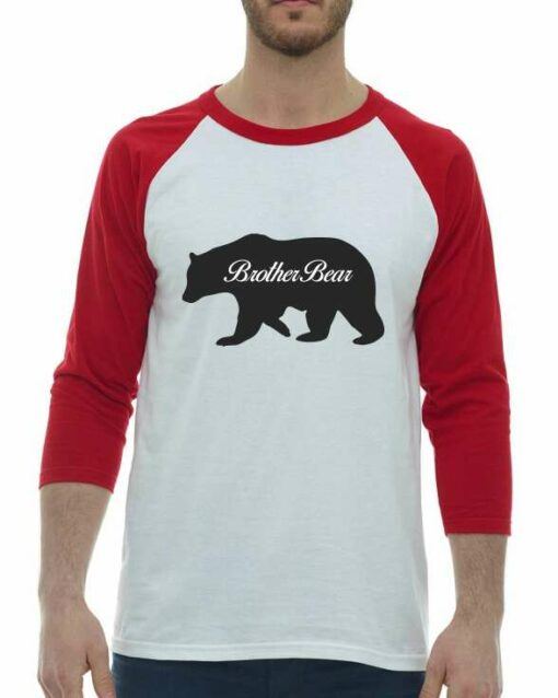 BROTHER BEAR  - Adult Baseball Tee 3/4 Sleeve