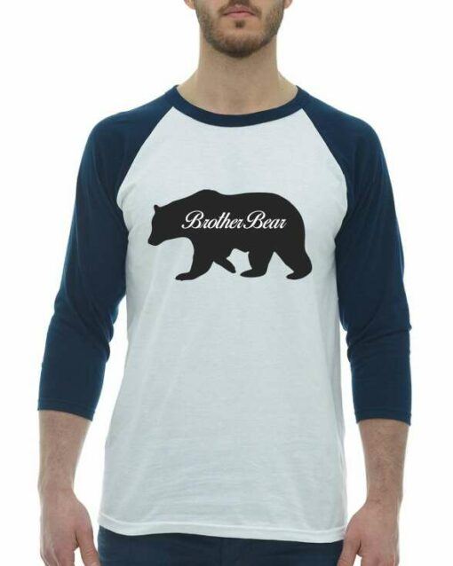 BROTHER BEAR  - Adult Baseball Tee 3/4 Sleeve