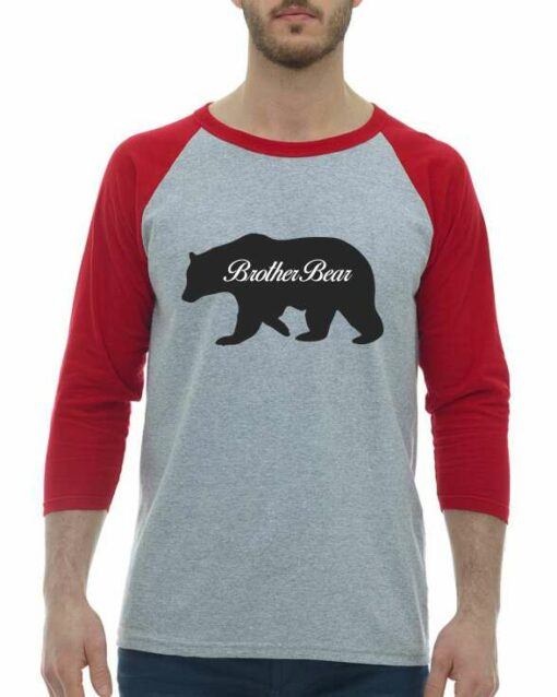 BROTHER BEAR  - Adult Baseball Tee 3/4 Sleeve