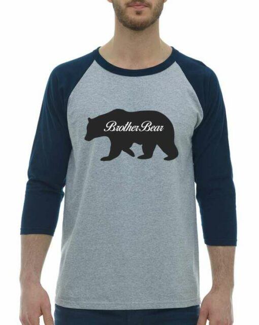 BROTHER BEAR  - Adult Baseball Tee 3/4 Sleeve