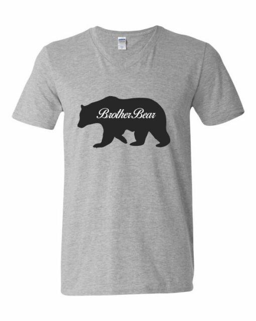 BROTHER BEAR  - Adult V-neck T-shirt