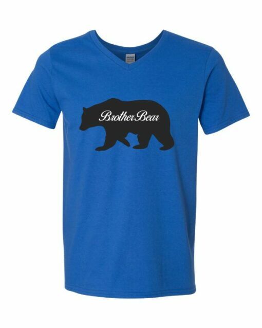 BROTHER BEAR  - Adult V-neck T-shirt