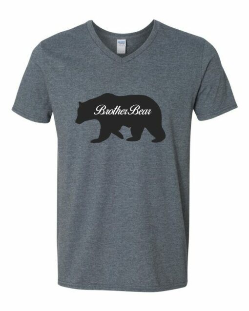 BROTHER BEAR  - Adult V-neck T-shirt