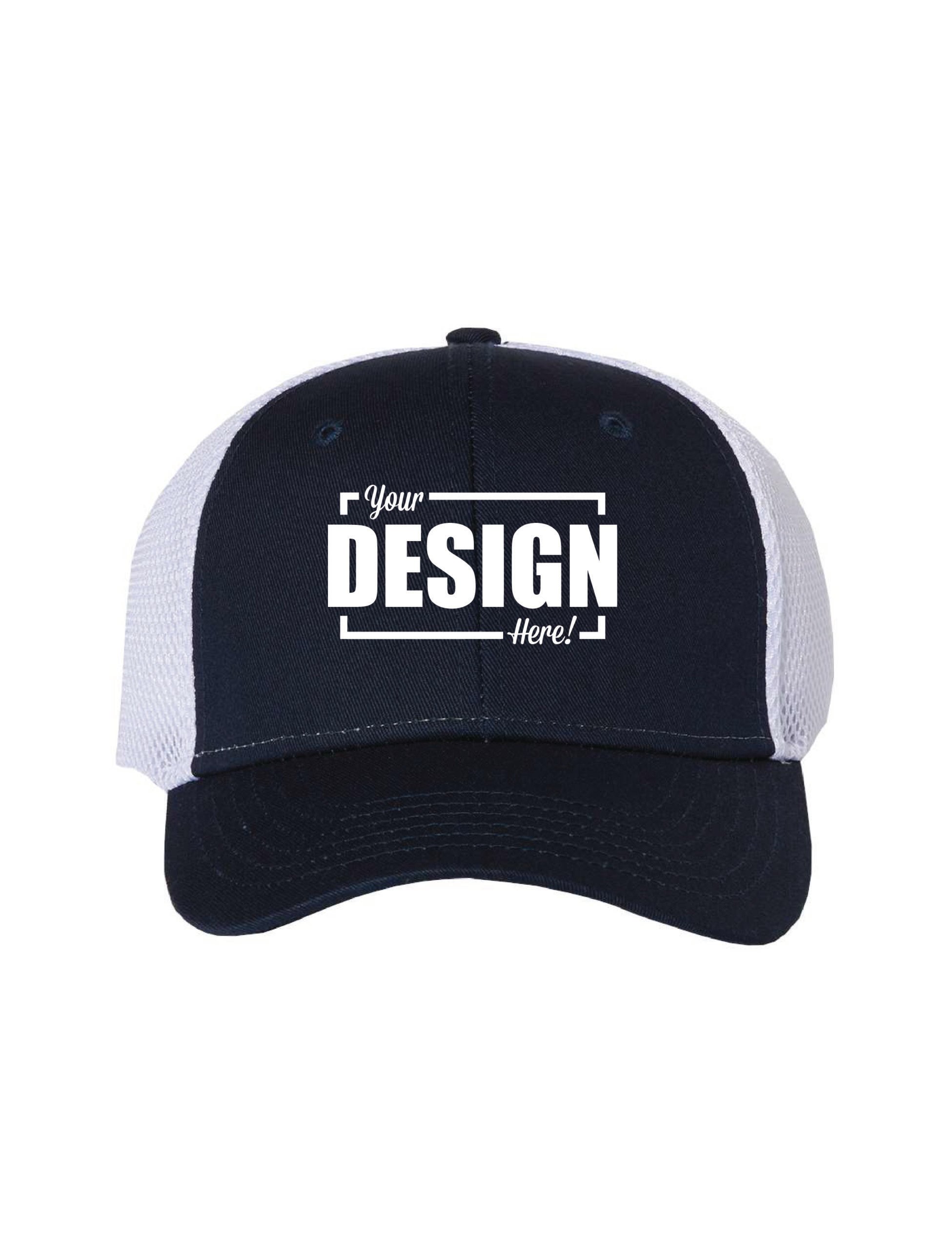 Adult Adjustable Cap Mesh Back