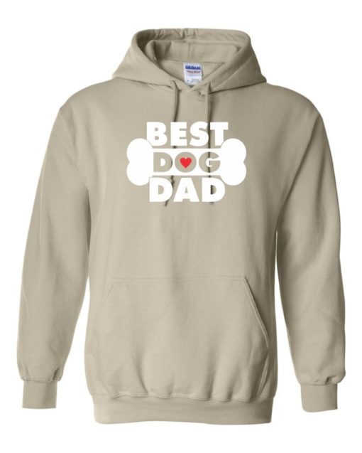 BEST DOG DAD - Cotton Ouaté Kangourou (Unisexe) Pour Adulte
