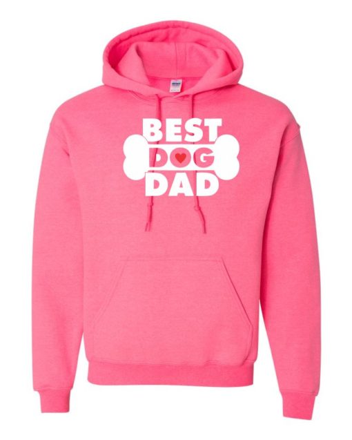 BEST DOG DAD - Cotton Ouaté Kangourou (Unisexe) Pour Adulte