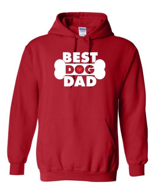 BEST DOG DAD - Cotton Ouaté Kangourou (Unisexe) Pour Adulte
