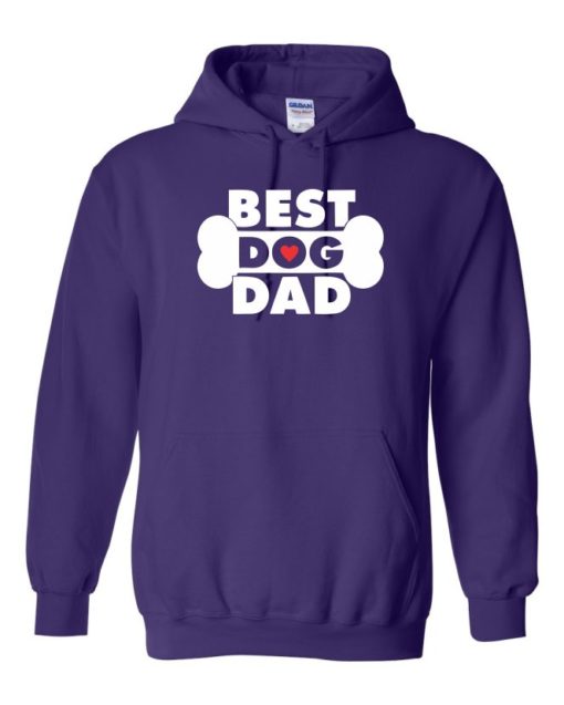 BEST DOG DAD - Cotton Ouaté Kangourou (Unisexe) Pour Adulte