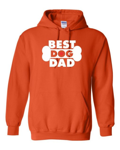 BEST DOG DAD - Cotton Ouaté Kangourou (Unisexe) Pour Adulte