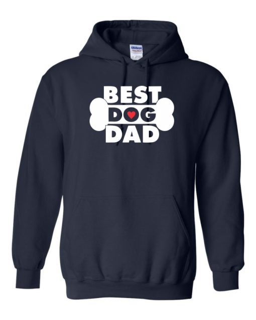 BEST DOG DAD - Cotton Ouaté Kangourou (Unisexe) Pour Adulte