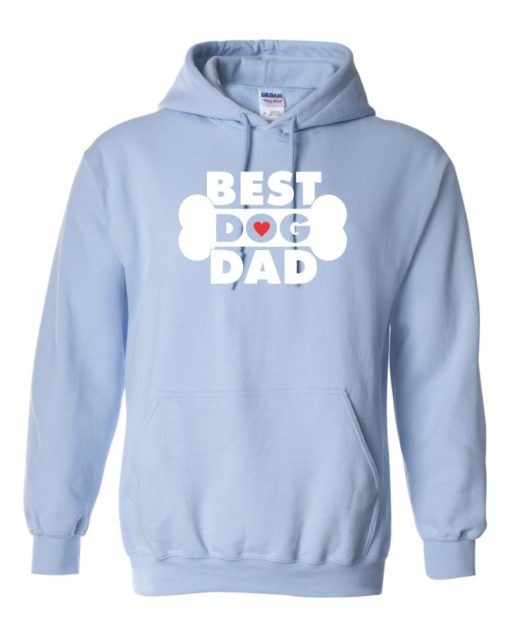 BEST DOG DAD - Cotton Ouaté Kangourou (Unisexe) Pour Adulte