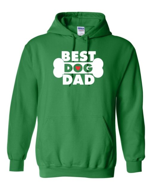 BEST DOG DAD - Cotton Ouaté Kangourou (Unisexe) Pour Adulte