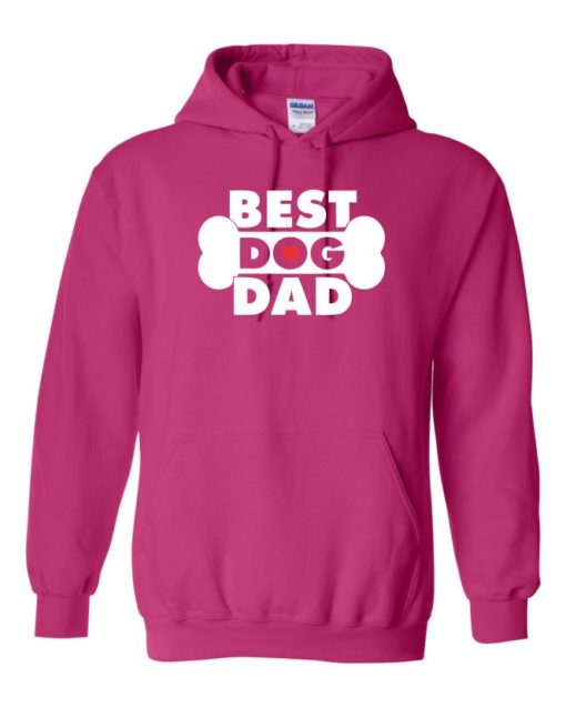 BEST DOG DAD - Cotton Ouaté Kangourou (Unisexe) Pour Adulte