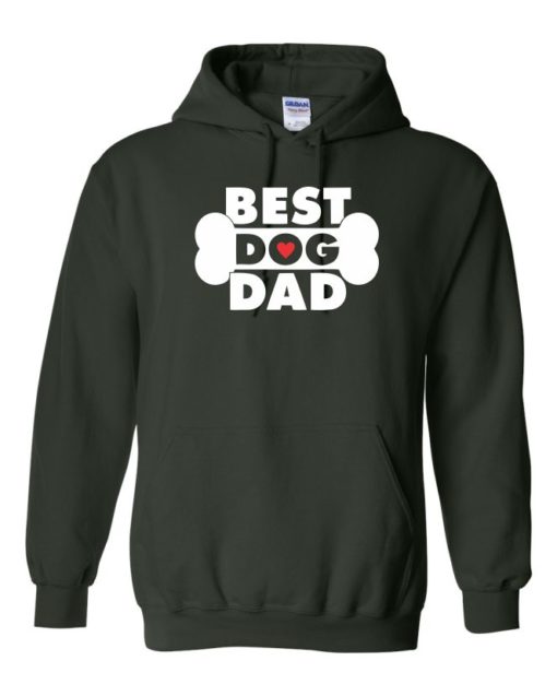 BEST DOG DAD - Cotton Ouaté Kangourou (Unisexe) Pour Adulte