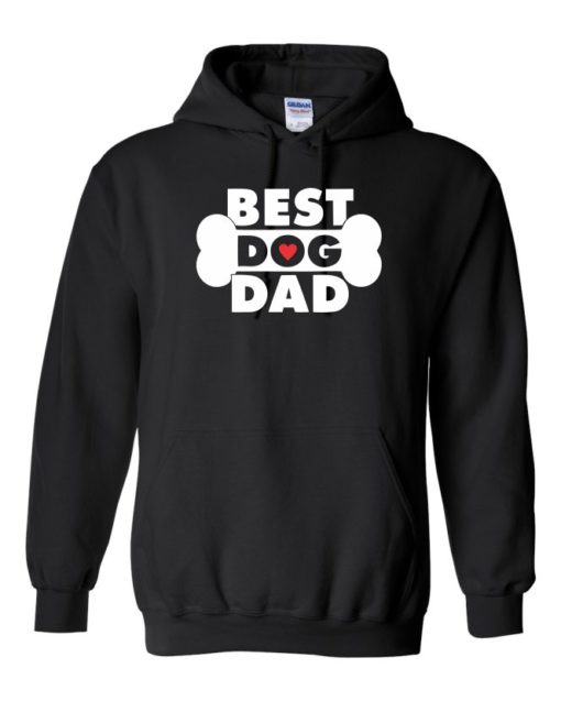 BEST DOG DAD - Cotton Ouaté Kangourou (Unisexe) Pour Adulte