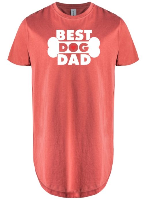 BEST DOG DAD - Adult Long T-Shirt