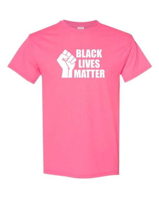 BLACK LIVES MATTER - Adult Round-neck T-shirt
