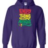 EVERY LITTLE THING IS GONNA BE ALRIGHT - Adult Hooded Sweatshirt (Unisex)
