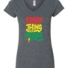 EVERY LITTLE THING IS GONNA BE ALRIGHT - Women's V-neck T-shirt