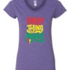 EVERY LITTLE THING IS GONNA BE ALRIGHT - Women's V-neck T-shirt